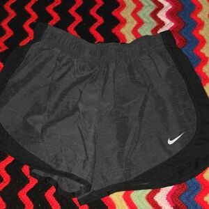 Nike Women's Charcoal Athletic Shorts